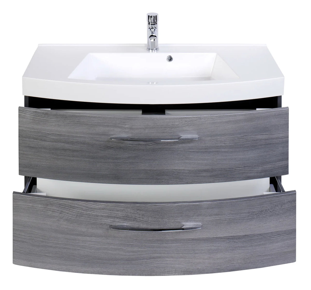 Badmöbel Florida 100 cm – LED Spiegel & Soft-Close Schubladen