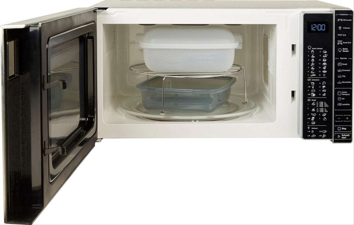 Bauknecht Mikrowelle 30 Liter – Grillfunktion 1050 Watt | Schwarz | Simo Möbel