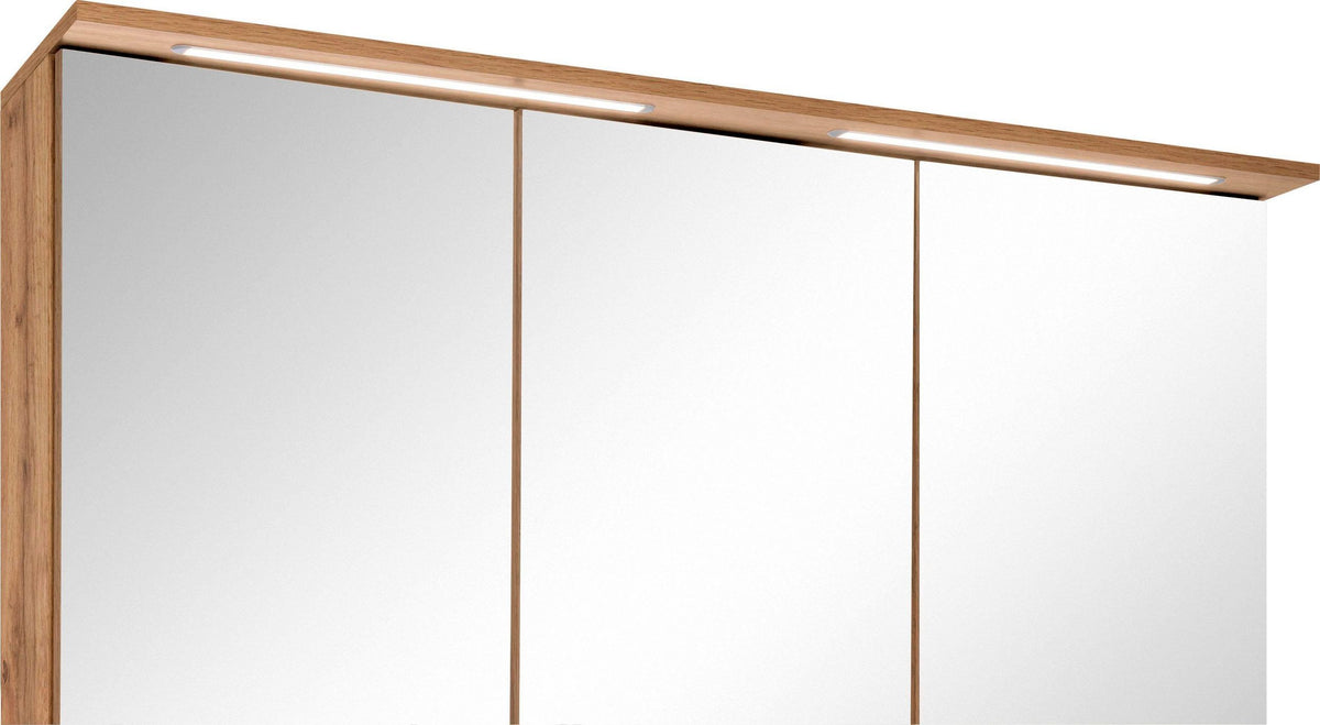 Badezimmermöbel-Set – 120cm Waschtisch & Spiegelschrank | Simo Möbel