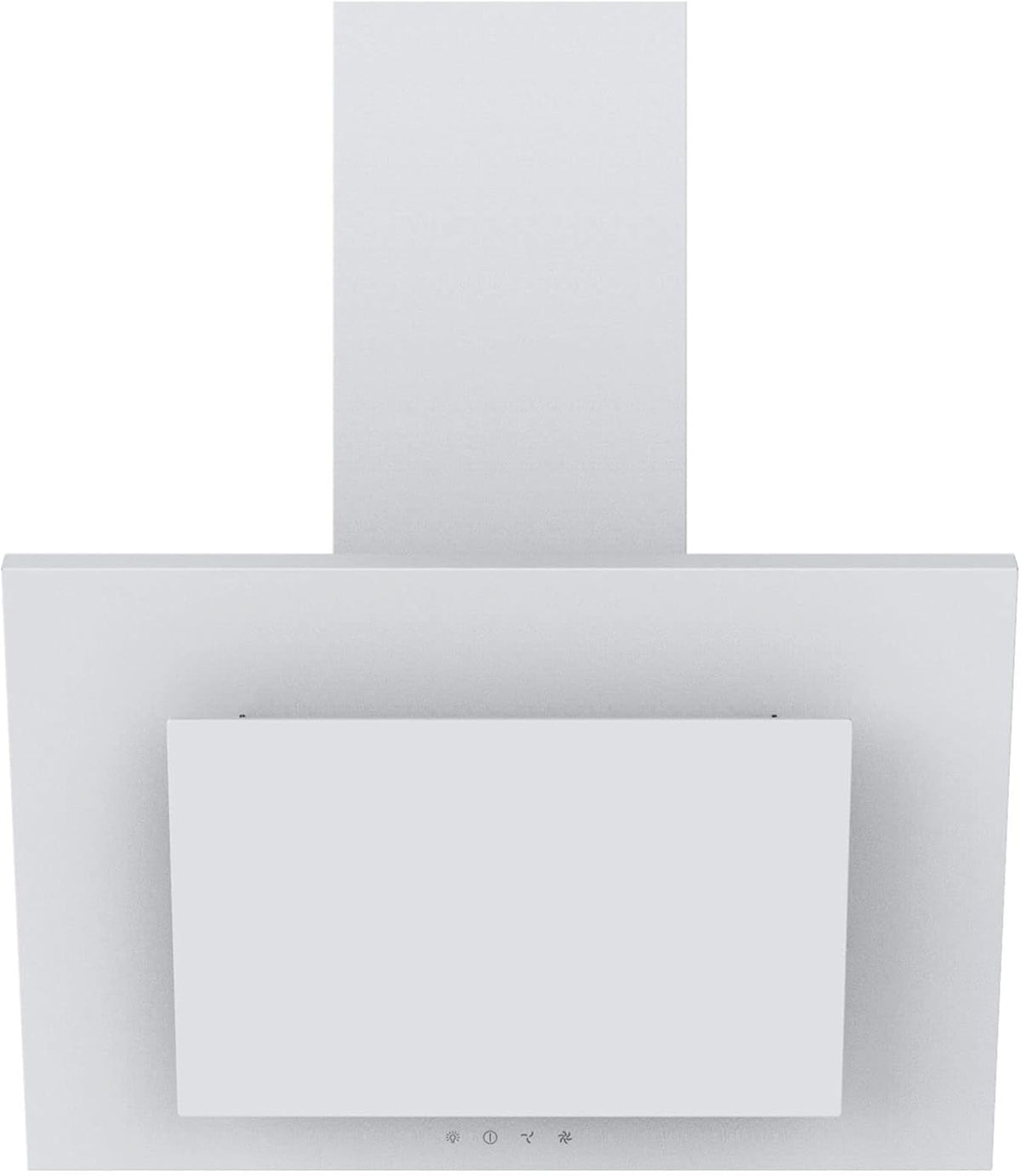 Candy Dunstabzugshaube CVMAD60/1B/1 DE – 60 cm Unterbau-Dunstabzugshaube, 425 m³/h, Abluft & Umluft, 3 Leistungsstufen, LED-Beleuchtung, Energieeffizienzklasse C, Weiß