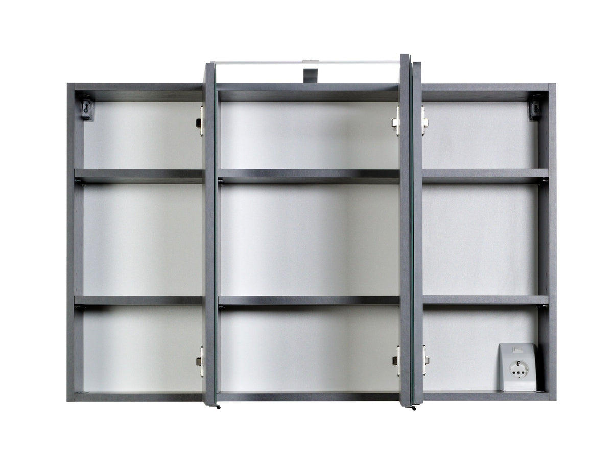 Badmöbel Florida 100 cm – LED Spiegel & Soft-Close Schubladen