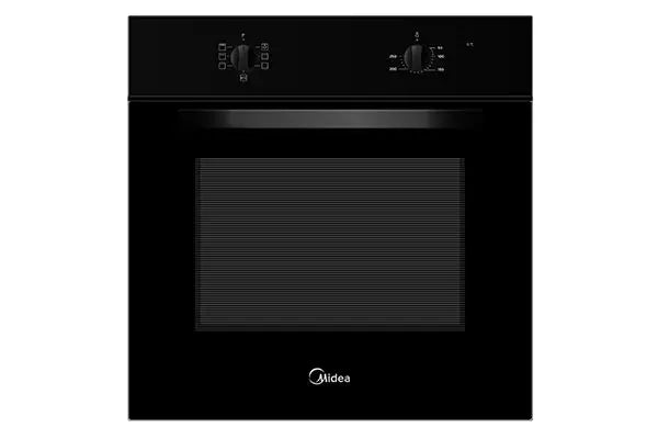 Midea Einbaubackofen MBO65M40M0-BK – Schwarz – 70 Liter – EEK A