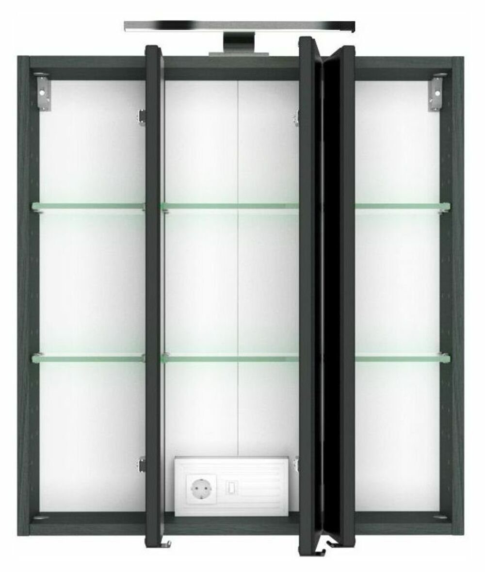 Spiegelschrank VELNO 60 cm Graphit