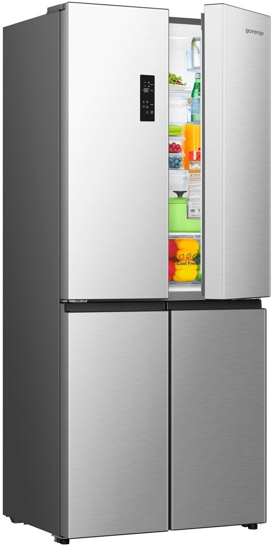 Gorenje Kühlschrank NRM819D61X Cross-Door design Kühl-Gefrierkombination