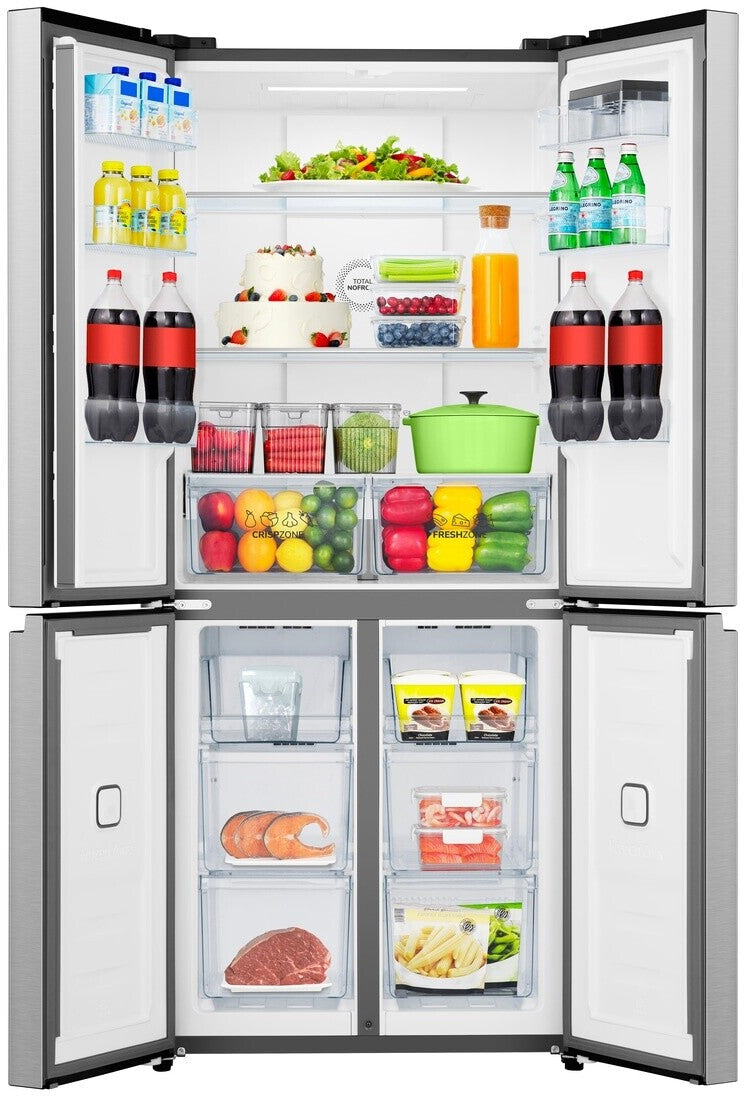 Gorenje Kühlschrank NRM819D61X Cross-Door design Kühl-Gefrierkombination